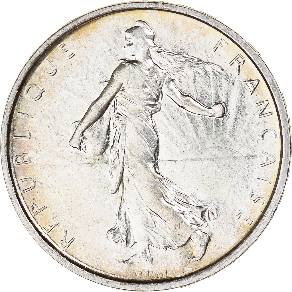 Coin, France, Semeuse, 5 Francs, 1969, Paris, MS(63), Silver, KM:926