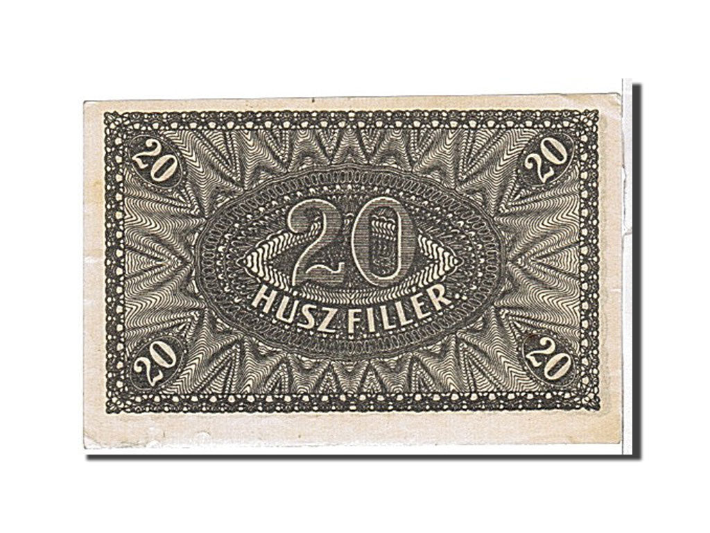 Banknote, Hungary, 20 Fillér, 1920, KM:43, EF(40-45)