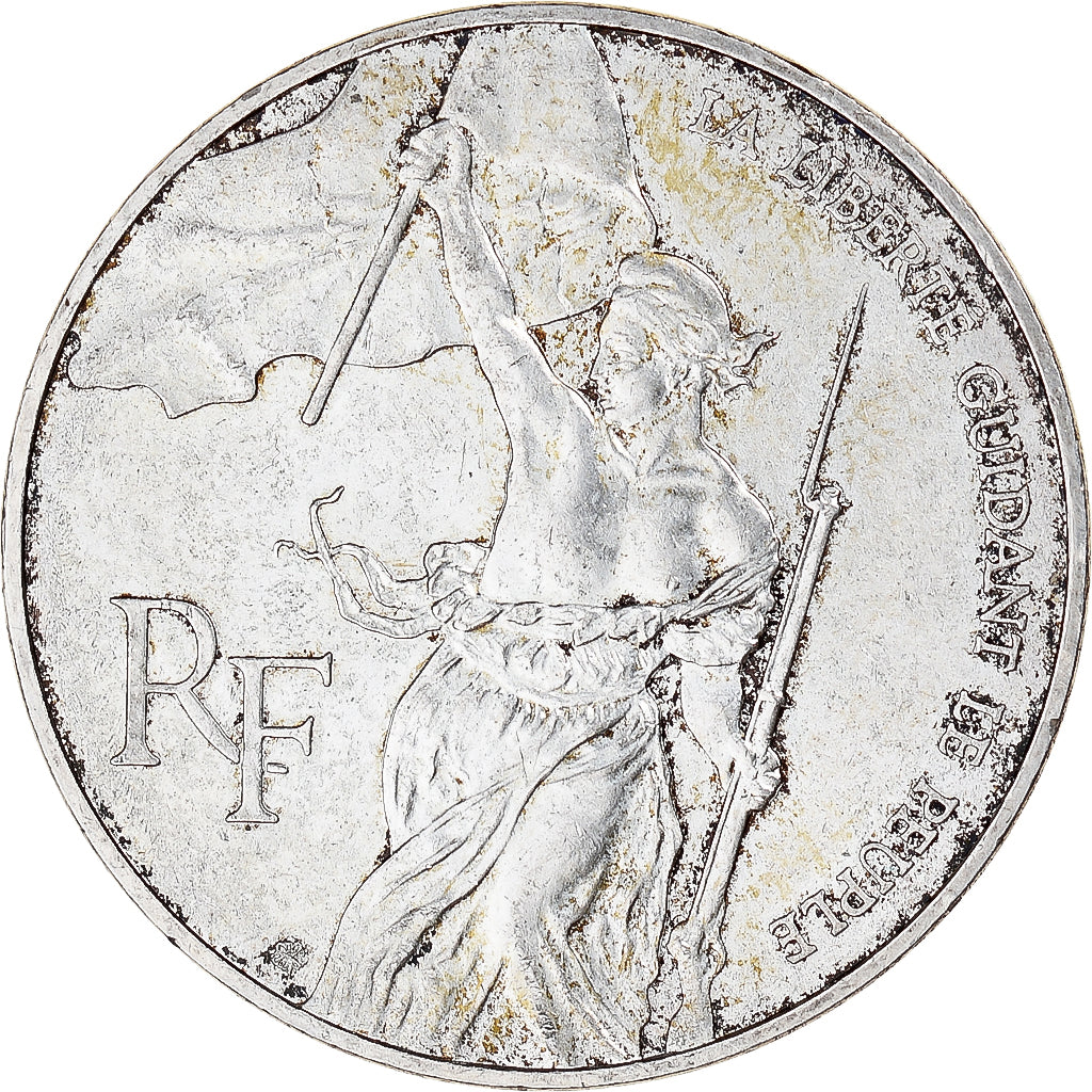 Monnaie, France, Liberté guidant le peuple, 100 Francs, 1993, TTB+, Argent