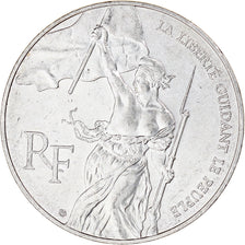 Coin, France, Liberté guidant le peuple, 100 Francs, 1993, AU(50-53), Silver