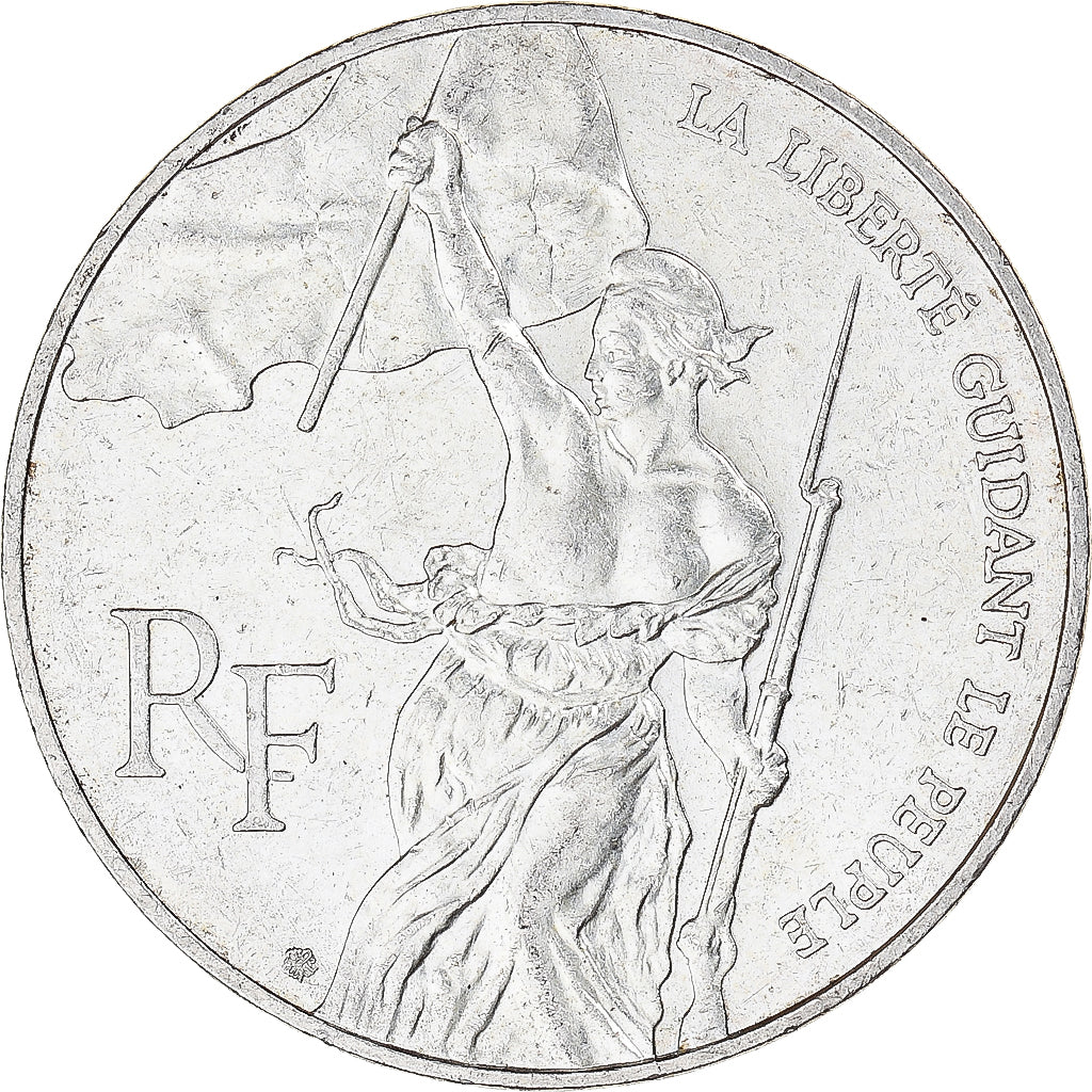 Coin, France, Liberté guidant le peuple, 100 Francs, 1993, AU(50-53), Silver
