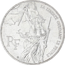 Coin, France, Liberté guidant le peuple, 100 Francs, 1993, AU(50-53), Silver