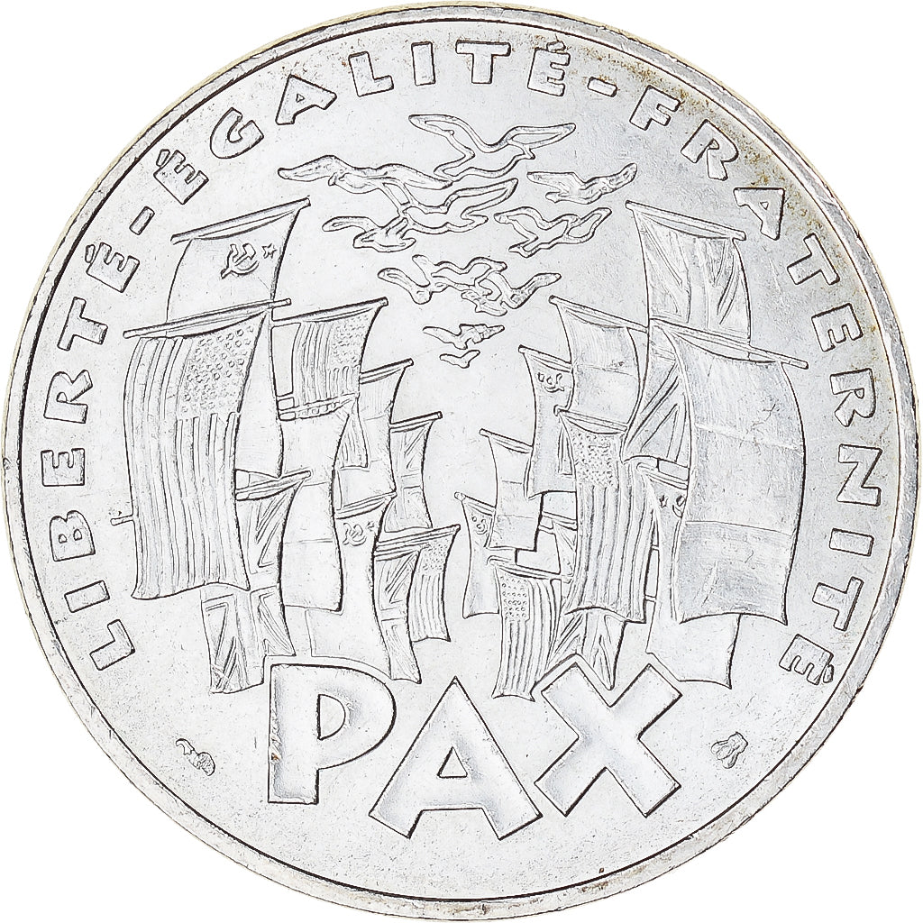 Munten, Frankrijk, 8 mai 1945, 100 Francs, 1995, Paris, ZF+, Zilver, KM:1116.1