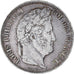 Coin, France, Louis-Philippe, 5 Francs, 1834, Perpignan, EF(40-45), Silver
