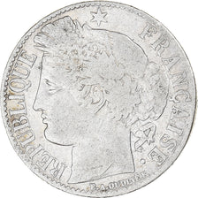 Coin, France, Cérès, Franc, 1887, Paris, VF(30-35), Silver, KM:822.1