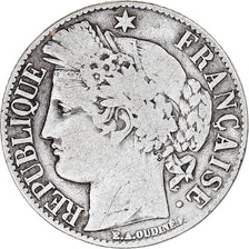 Coin, France, Cérès, Franc, 1887, Paris, VF(30-35), Silver, KM:822.1