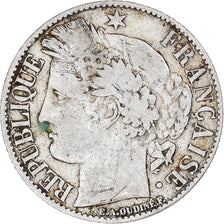 Münze, Frankreich, Cérès, Franc, 1894, Paris, S+, Silber, KM:822.1