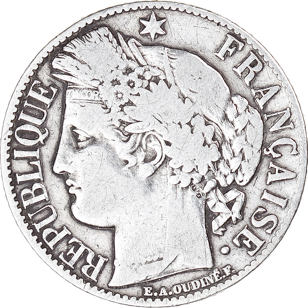 Coin, France, Cérès, Franc, 1894, Paris, VF(30-35), Silver, KM:822.1