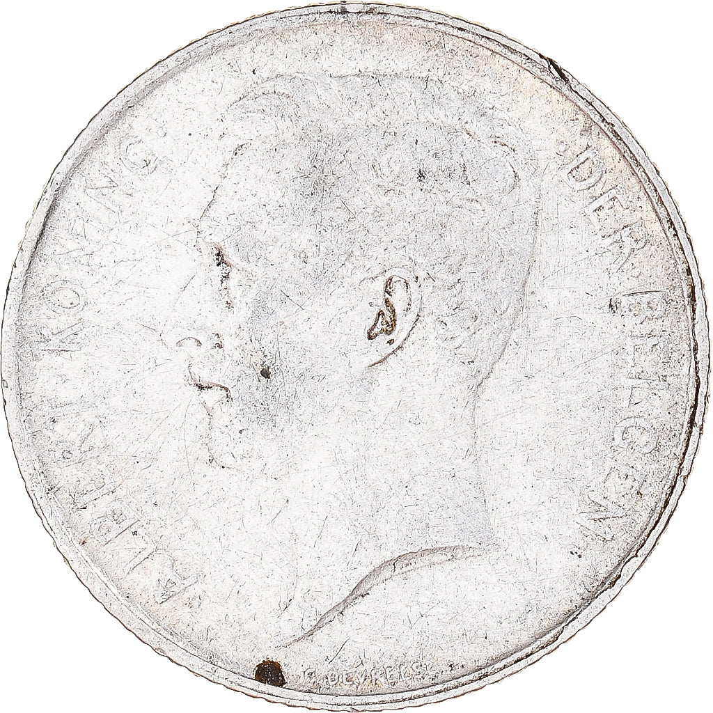 Coin, Belgium, Franc, 1911, VF(20-25), Silver, KM:73.1