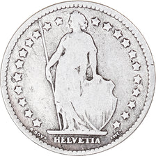 Münze, Schweiz, Franc, 1876, Bern, S, Silber, KM:24