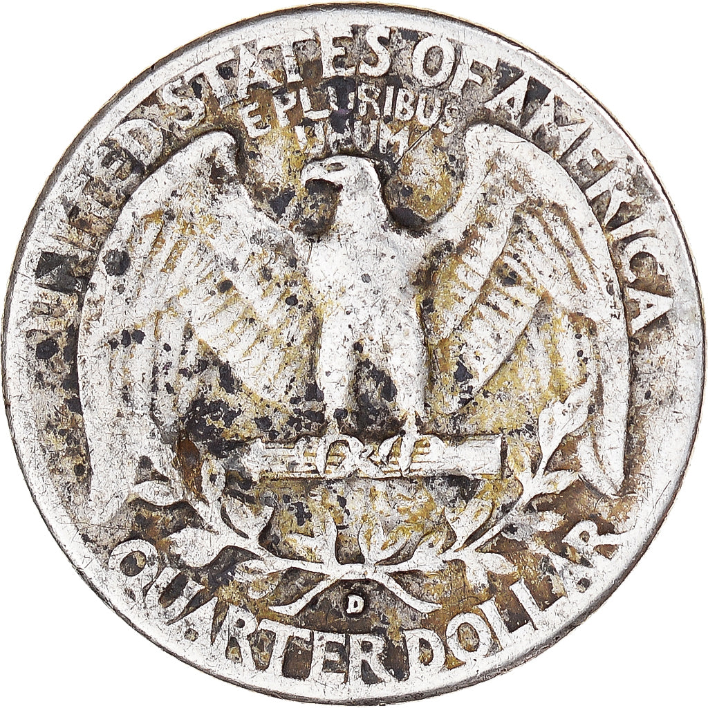 Coin, United States, Quarter, 1937, Denver, EF(40-45), Silver