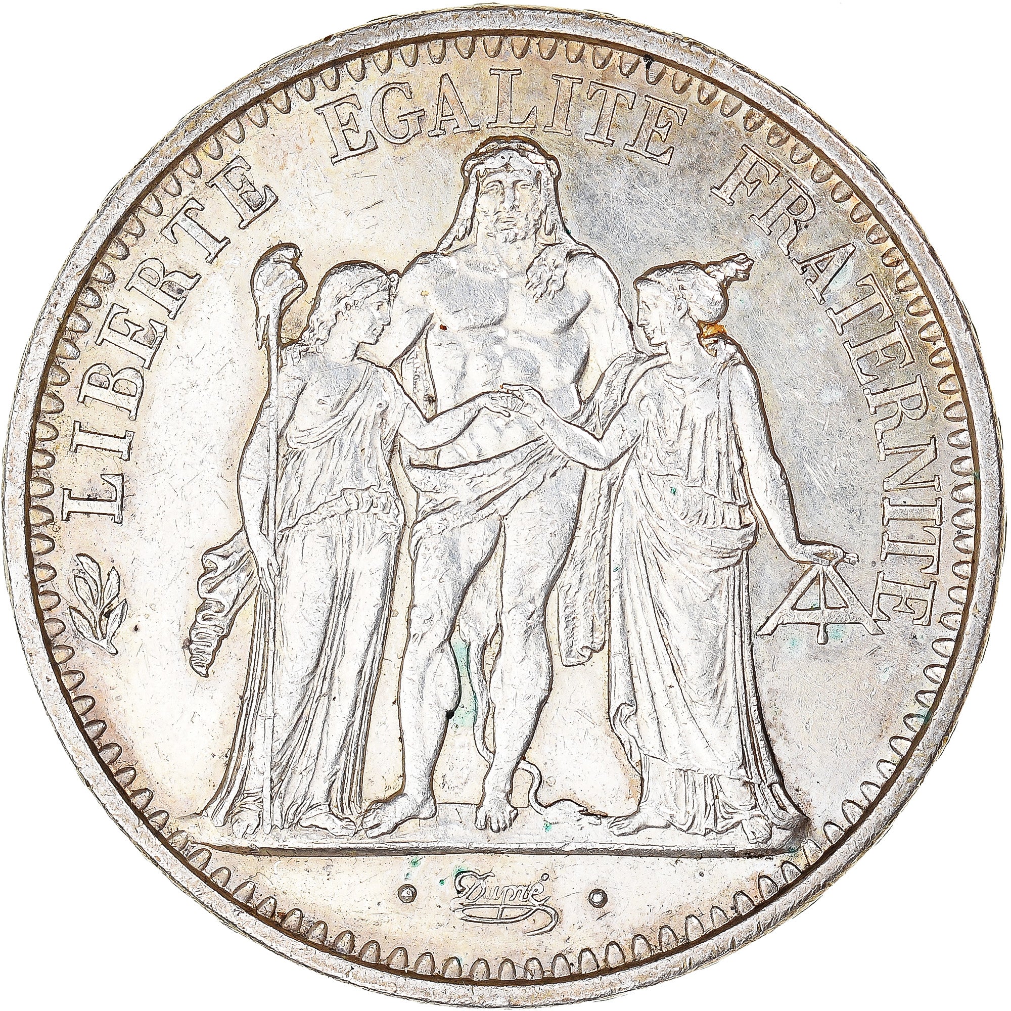 Coin, France, Hercule, 10 Francs, 1965, Paris, AU(55-58), Silver, KM:932