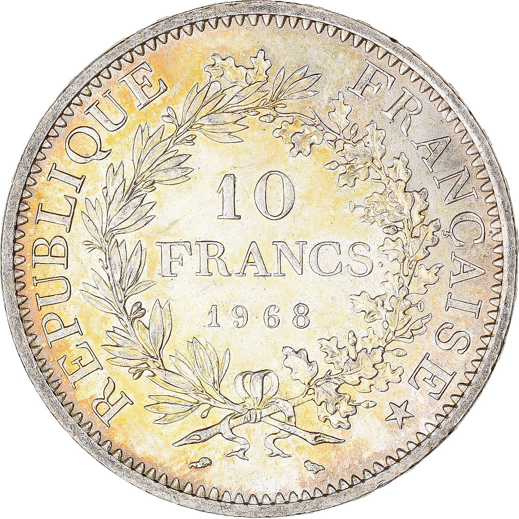 Monnaie, France, Hercule, 10 Francs, 1968, Paris, SUP, Argent, Gadoury:813