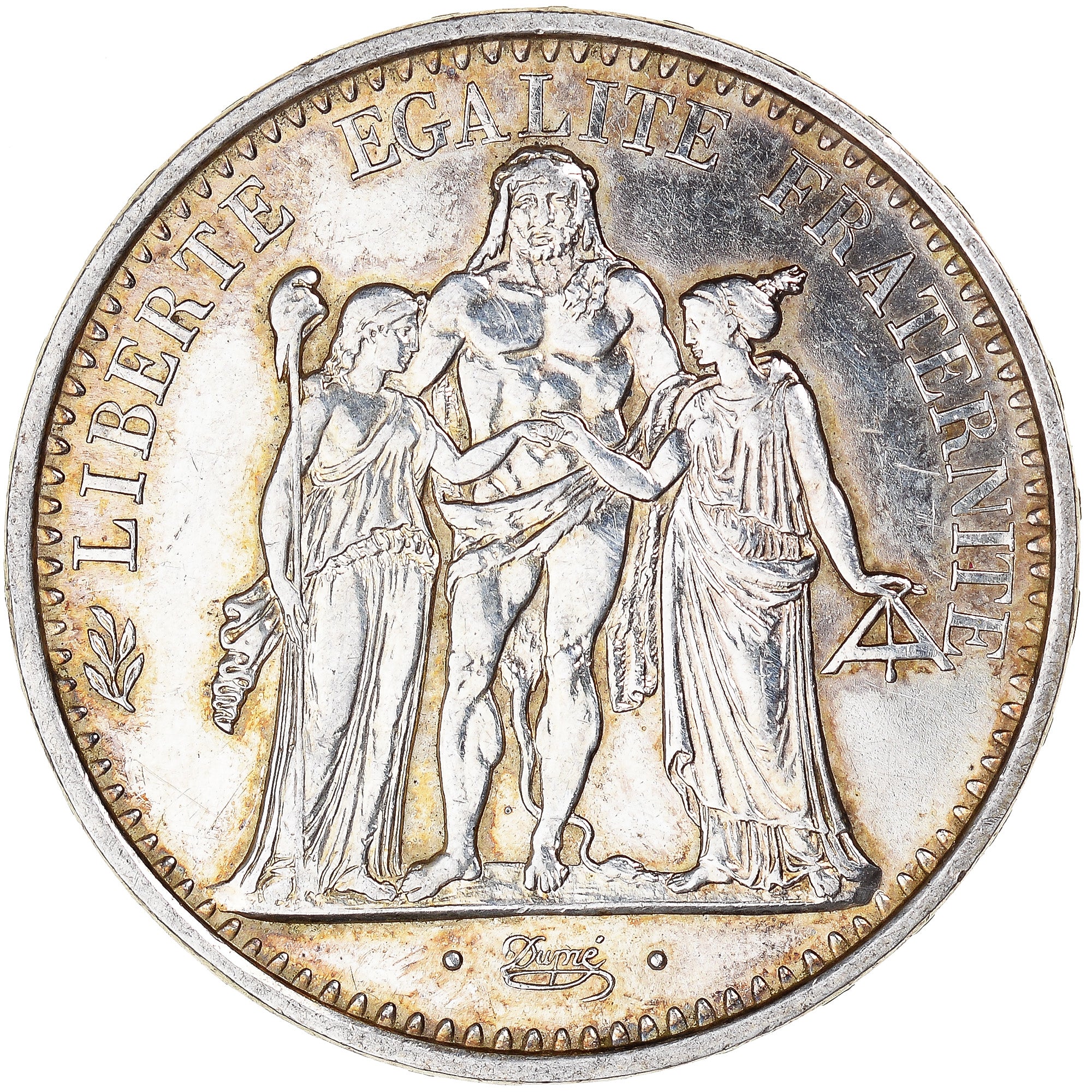 Coin, France, Hercule, 10 Francs, 1970, Paris, MS(60-62), Silver, KM:932