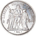 Moeda, França, Hercule, 10 Francs, 1970, Paris, MS(60-62), Prata, KM:932