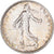 Moeda, França, Semeuse, 5 Francs, 1960, MS(60-62), Prata, KM:926, Gadoury:770