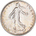 Munten, Frankrijk, Semeuse, 5 Francs, 1960, PR+, Zilver, KM:926, Gadoury:770