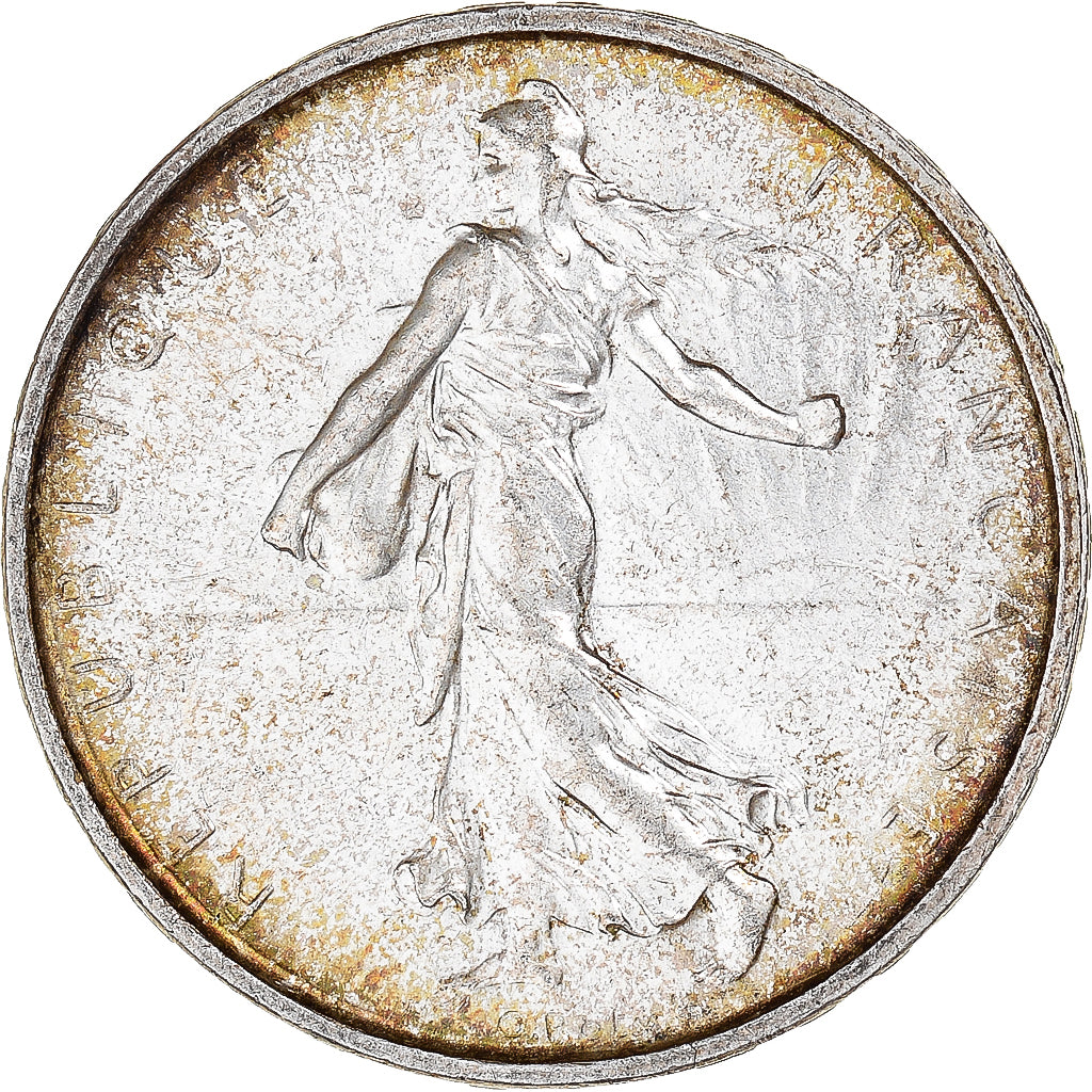 Coin, France, Semeuse, 5 Francs, 1965, MS(60-62), Silver, KM:926, Gadoury:770