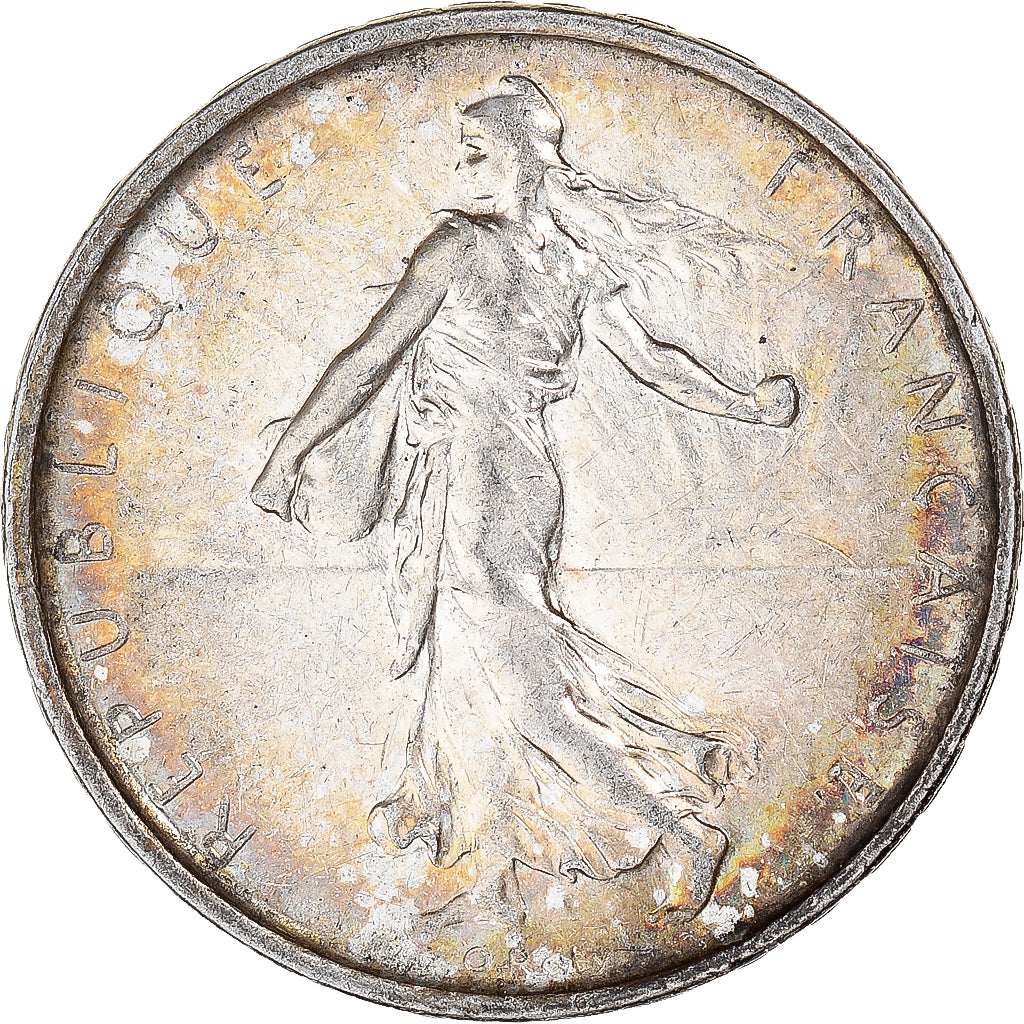 Coin, France, Semeuse, 5 Francs, 1965, MS(60-62), Silver, KM:926, Gadoury:770