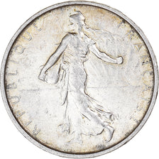 France, Semeuse, 5 Francs, 1966, Paris, EF(40-45), Silver, KM:926, Gadoury:770