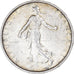 France, Semeuse, 5 Francs, 1966, Paris, EF(40-45), Silver, KM:926, Gadoury:770