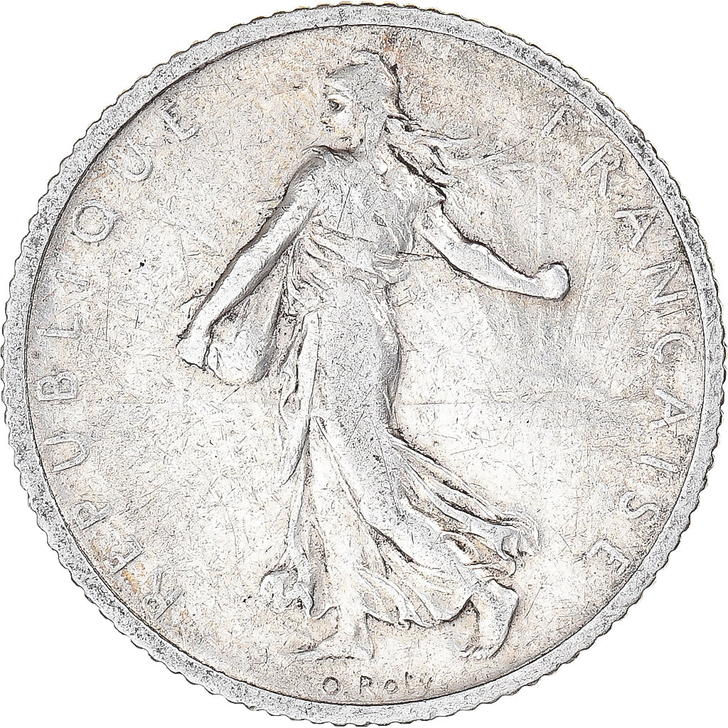 Coin, France, Semeuse, Franc, 1899, Paris, AU(50-53), Silver, KM:844.1