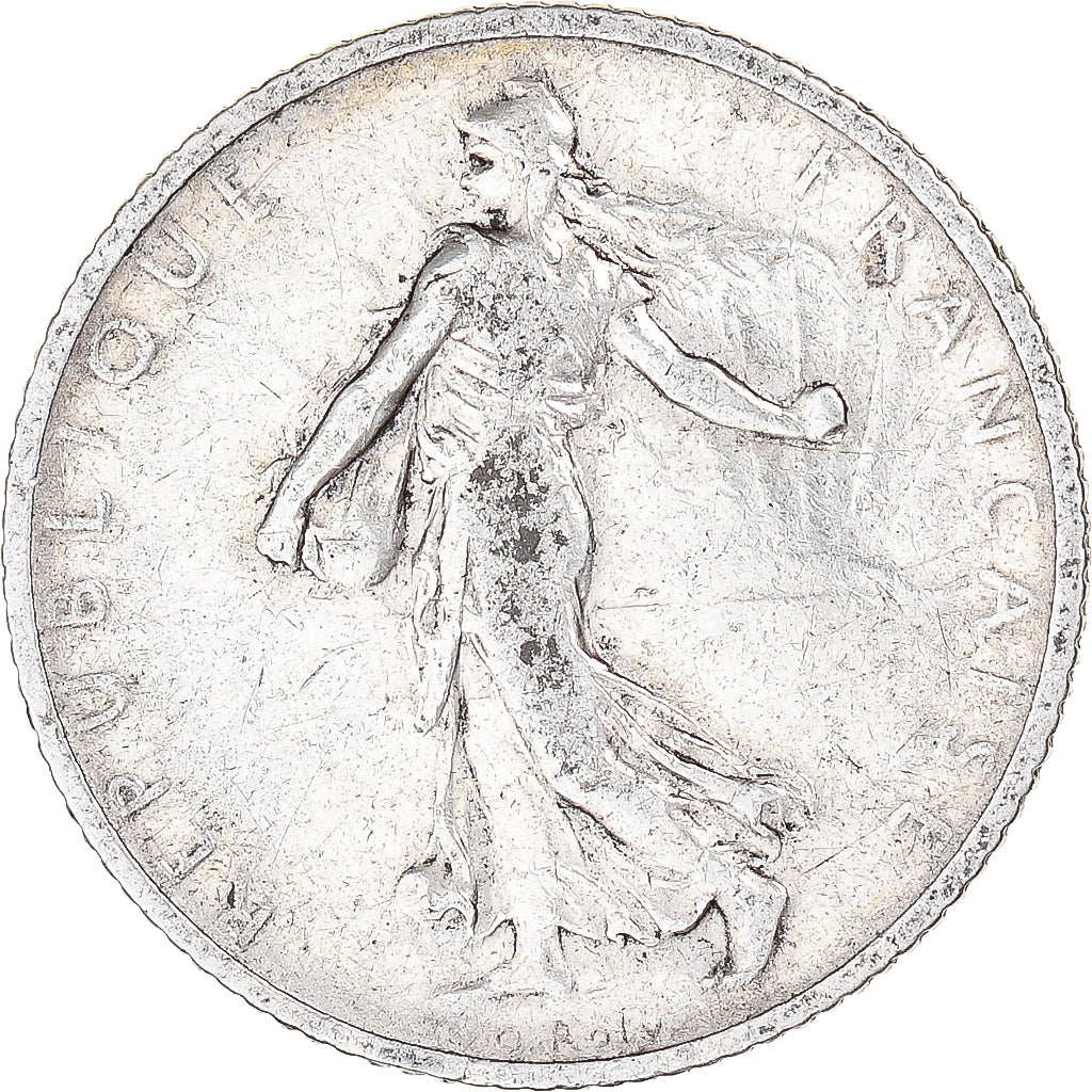 Coin, France, Semeuse, Franc, 1905, Paris, 1 Franc, EF(40-45), Silver, KM:844.1