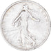 Moneda, Francia, Semeuse, Franc, 1906, BC+, Plata, KM:844.1, Gadoury:467