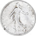 Coin, France, Semeuse, Franc, 1909, Paris, AU(50-53), Silver, Gadoury:467