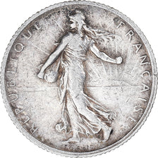 Coin, France, Semeuse, Franc, 1910, Paris, 1 Franc, EF(40-45), Silver, KM:844.1