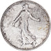 Moneda, Francia, Semeuse, Franc, 1919, Paris, EBC+, Plata, KM:844.1, Gadoury:467