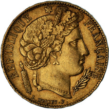 Münze, Frankreich, Cérès, 20 Francs, 1851, Paris, SS+, Gold, KM:762