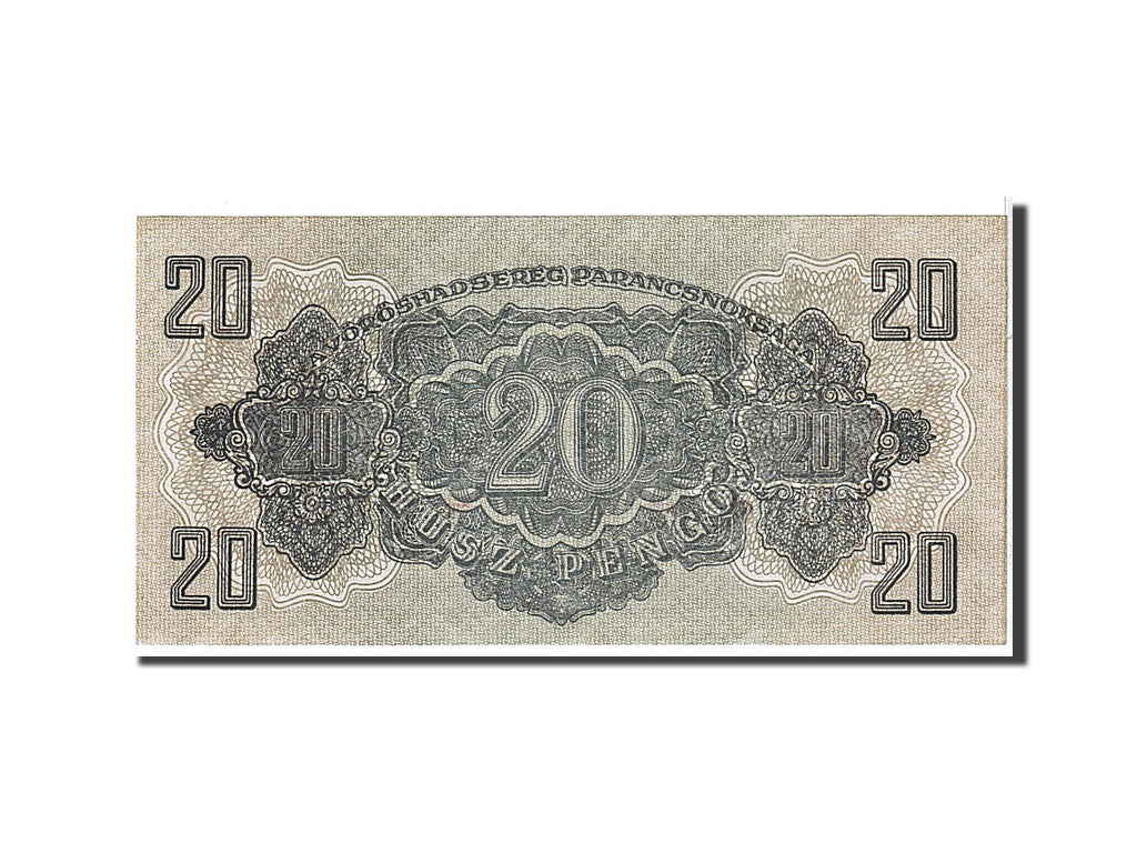 Hungary, 20 Pengö, 1944, KM #M6b, UNC(65-70)