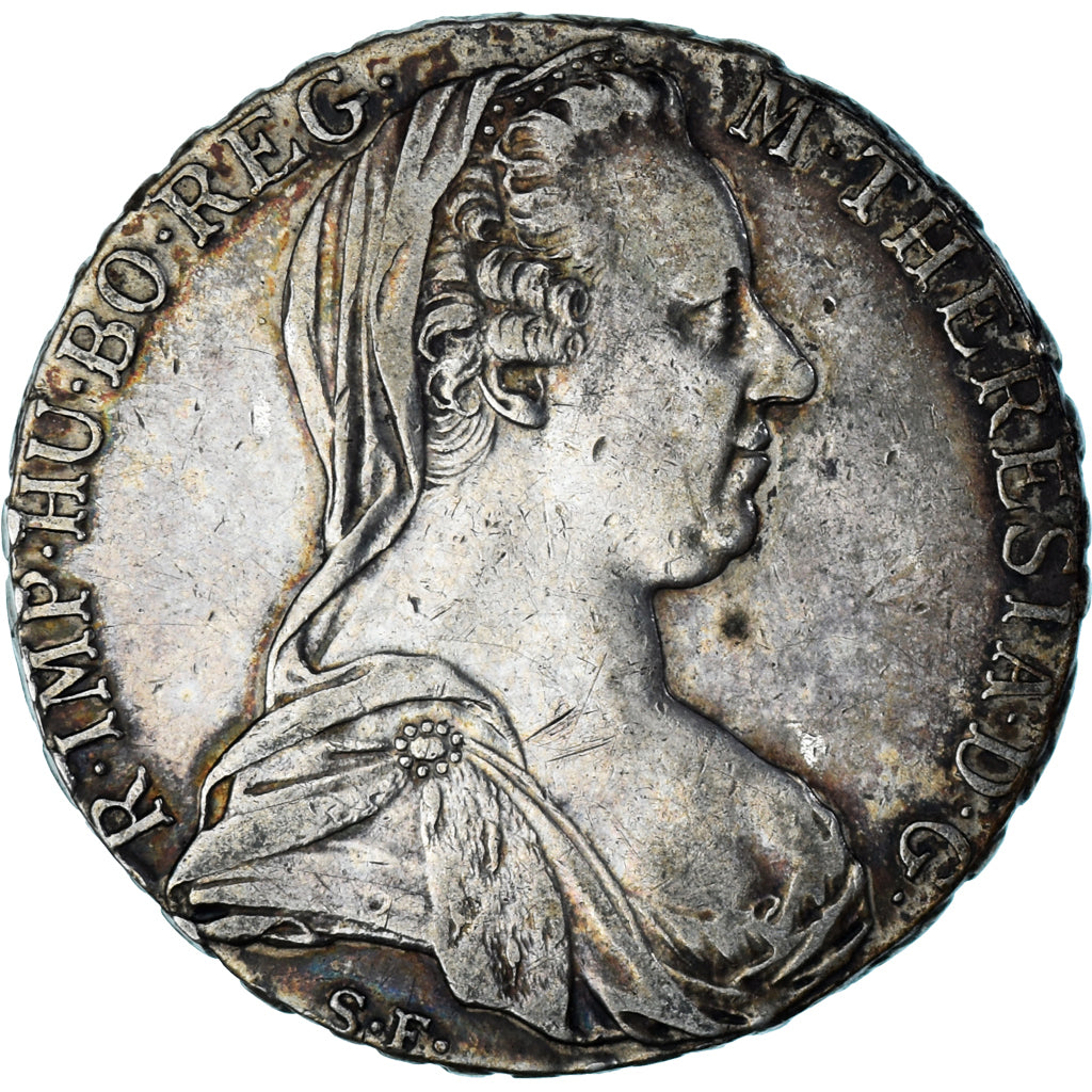 Austria, Joseph II, Thaler, 1780, EF(40-45), Silver, KM:T1