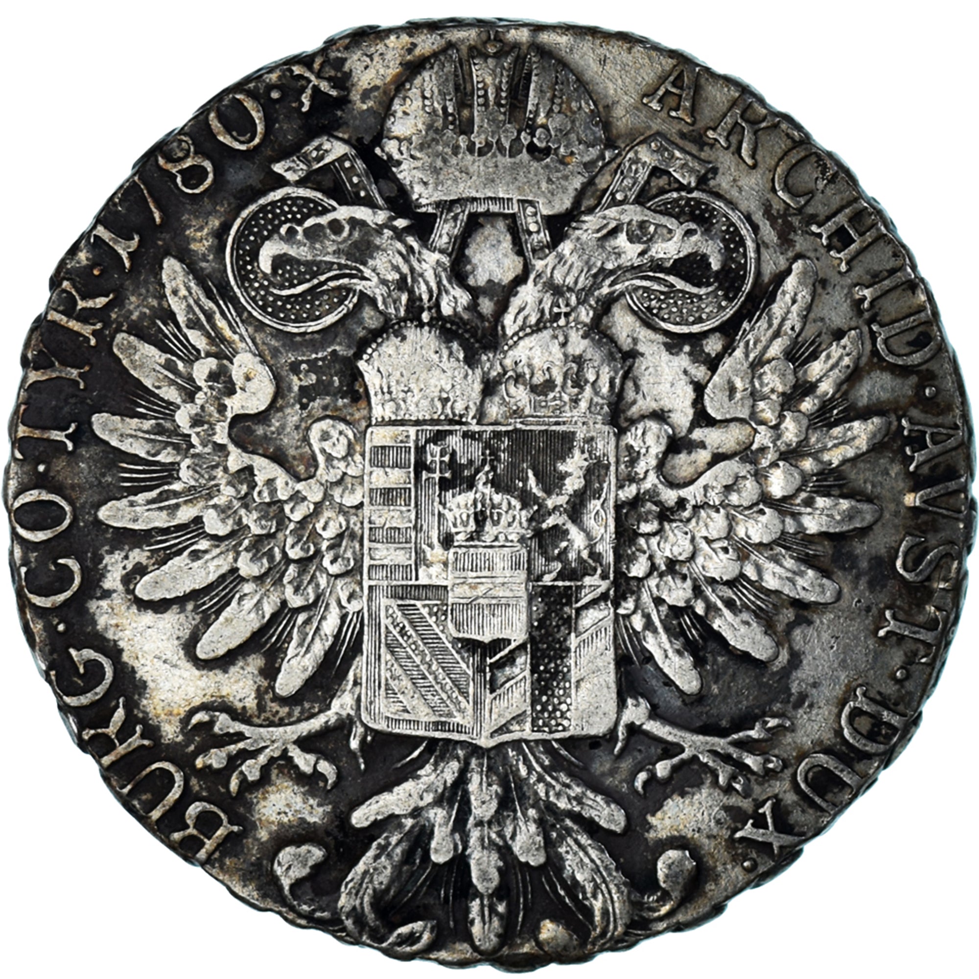 Austria, Joseph II, Thaler, 1780, EF(40-45), Silver, KM:T1