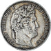 Coin, France, Louis-Philippe, 5 Francs, 1845, Lille, VF(30-35), Silver,KM 749.13