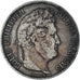 Coin, France, Louis-Philippe, 5 Francs, 1843, Rouen, VF(30-35), Silver