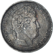 Moneta, Francja, Louis-Philippe, 5 Francs, 1831, Rouen, EF(40-45), Srebro