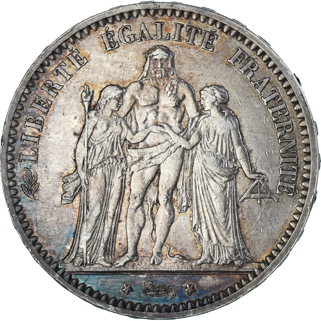 Coin, France, Hercule, 5 Francs, 1873, Paris, AU(50-53), Silver, KM:820.1