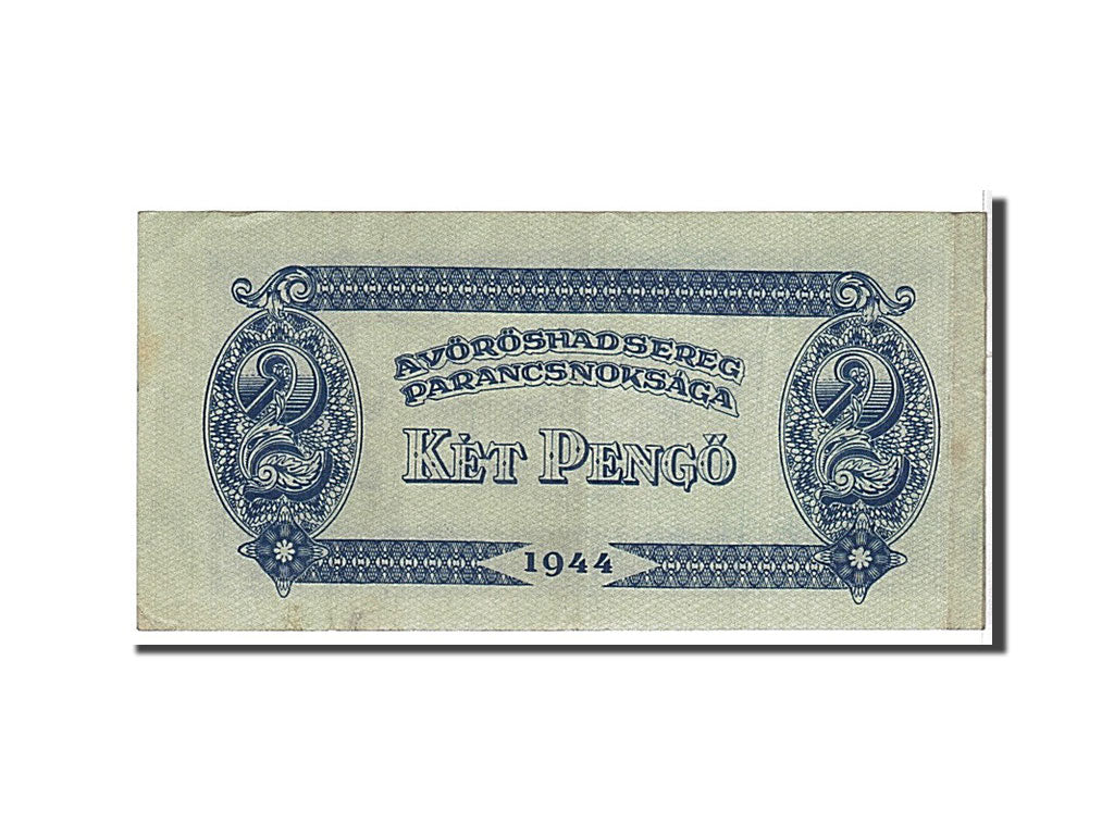 Hungary, 2 Pengö, 1944, KM #M3, EF(40-45)