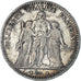 Coin, France, Hercule, 5 Francs, 1873, Bordeaux, VF(30-35), Silver, KM:820.2