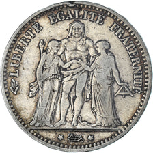 Monnaie, France, Hercule, 5 Francs, 1874, Paris, TB+, Argent, KM:820.1