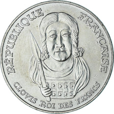 Coin, France, Clovis, 100 Francs, 1996, EF(40-45), Silver, KM:1180, Gadoury:953