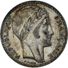 Monnaie, France, Turin, 20 Francs, 1938, Paris, SUP, Argent, Gadoury:852, KM:879
