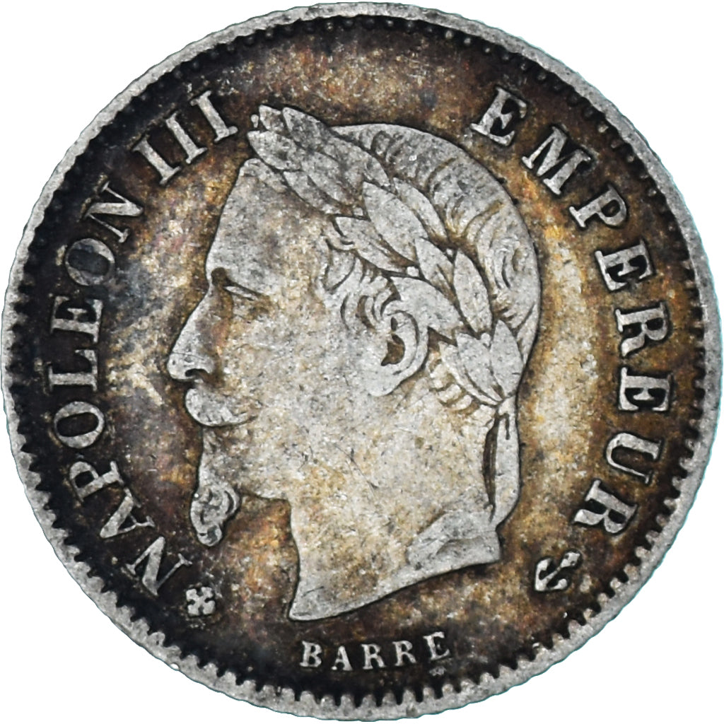 Coin, France, Napoleon III, Napoléon III, 20 Centimes, 1868, Strasbourg