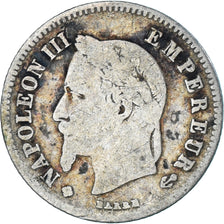 Coin, France, Napoleon III, Napoléon III, 20 Centimes, 1866, Strasbourg