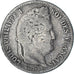 Moneta, Francia, Louis-Philippe, 1/4 Franc, 1832, Paris, MB+, Argento, KM:740.1