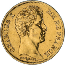Munten, Frankrijk, Charles X, 40 Francs, 1830, Paris, ZF, Goud, KM:721.1