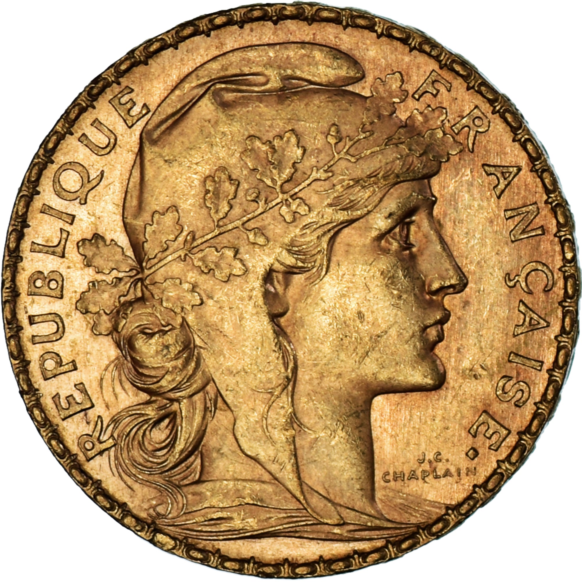France, Marianne, 20 Francs, 1899, AU(50-53), Gold, KM:847, Gadoury:1064