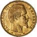 France,Napoleon III,20 Francs,1860,Paris,AU(50-53), Gold, KM 781.1, Gadoury 1061